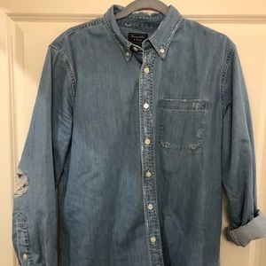Abercrombie Chambray Button Up